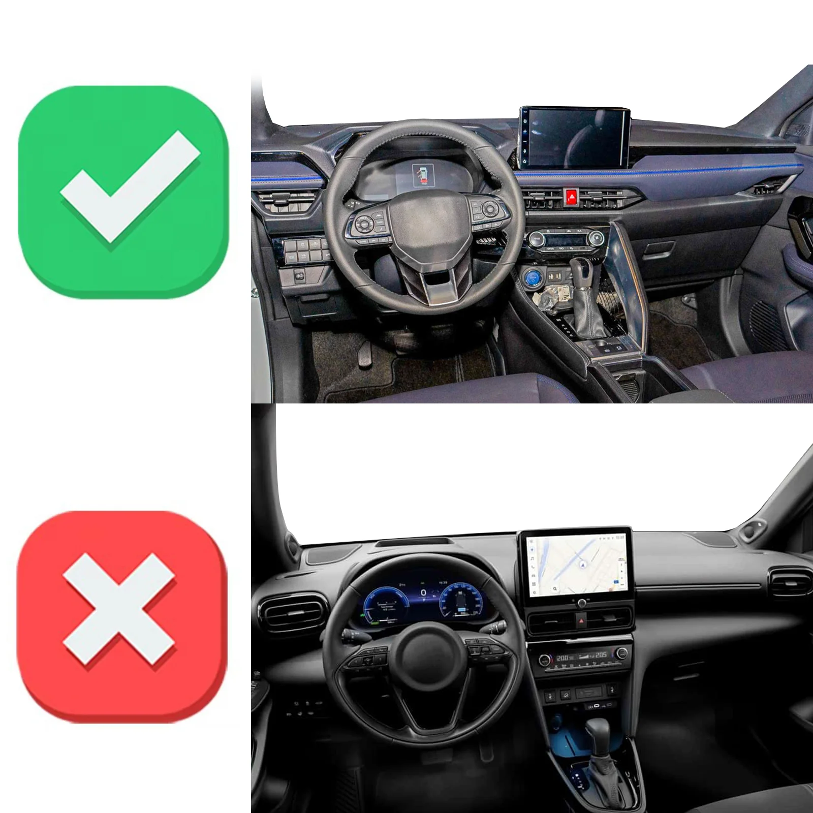 Penutup Dashboard untuk Yaris  - Crossfit Ga ulasan dan harga